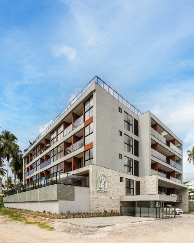 Studio 1 quarto ( ) para à venda em Centro - Tamandaré - Mar de Campas Beach Flat - CTI imobiliaria: Fachada 