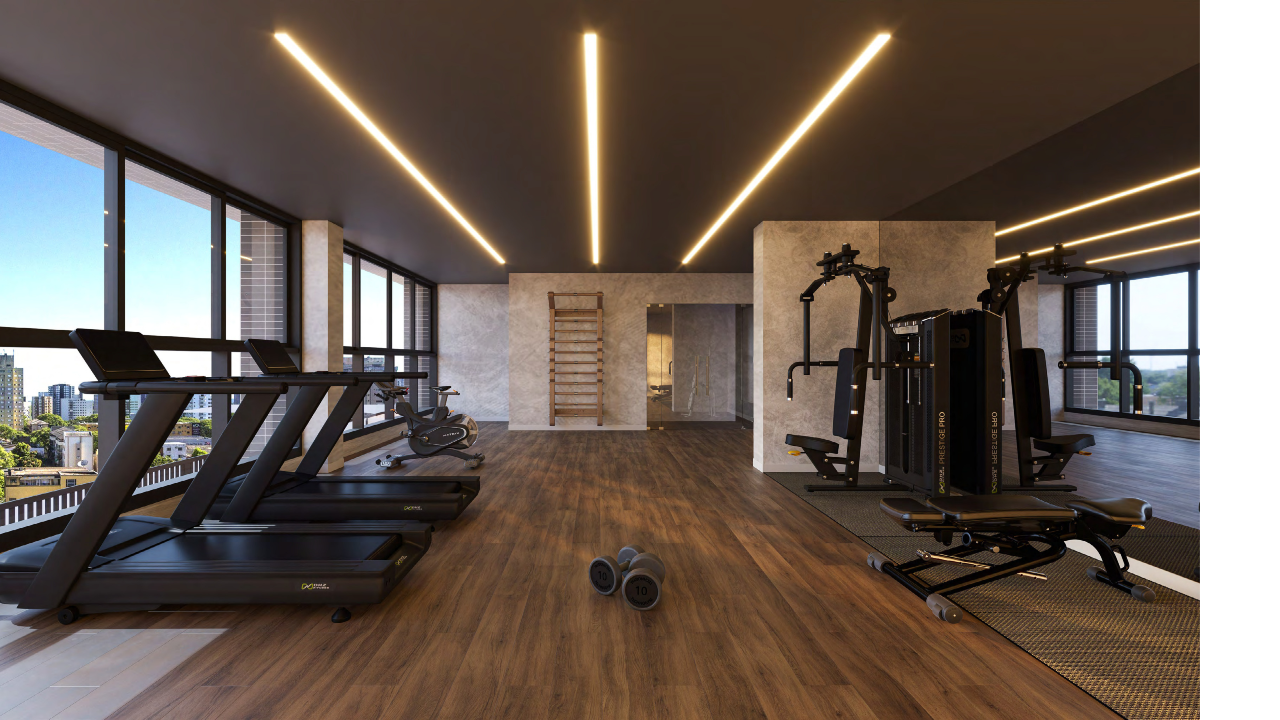 Studio ( ) para à venda em Paissandu - Recife - Edifício Palácio Paissandu - CTI imobiliaria: Academia