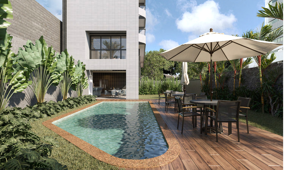 Studio ( ) para à venda em Paissandu - Recife - Edifício Palácio Paissandu - CTI imobiliaria: Piscina
