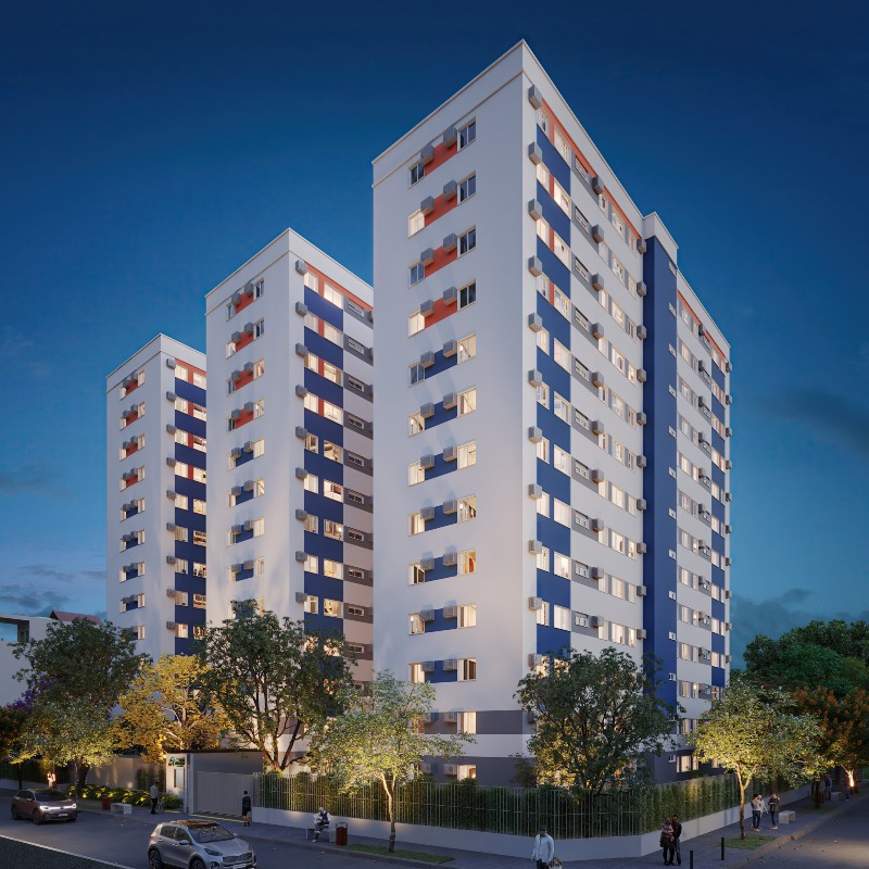 Apartamento 2 quartos ( ) para à venda em San Martin - Recife - Edf. Città San Martin - CTI imobiliaria: Fachada noturna