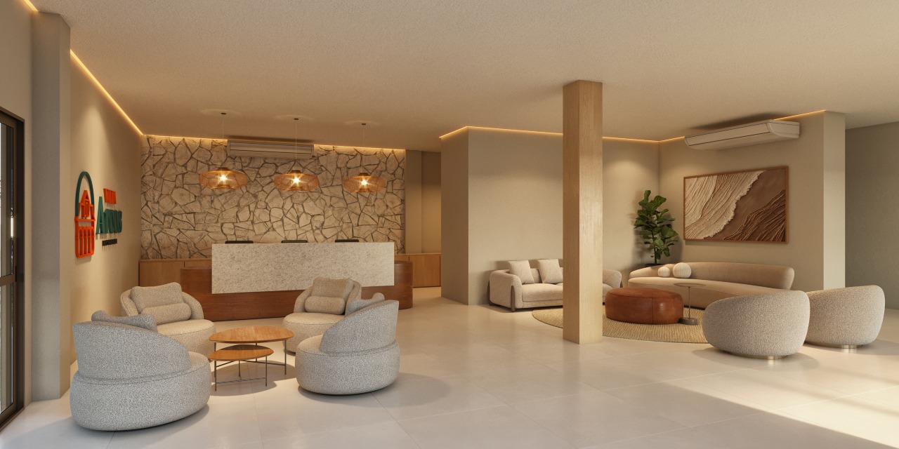 Apartamento ( ) para à venda em Praia de Tamandaré - Tamandaré - Villa Arcos Residence - CTI imobiliaria: Hall de entrada 