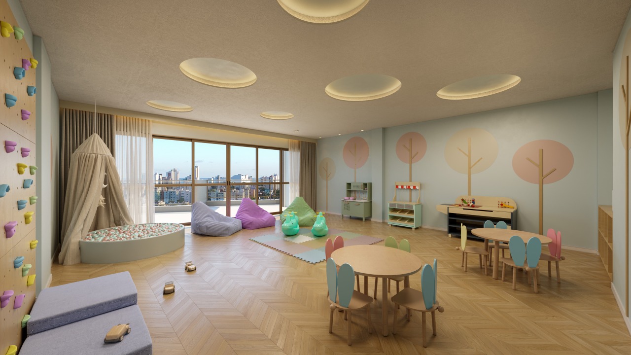 Apartamento ( ) para à venda em Praia de Tamandaré - Tamandaré - Villa Arcos Residence - CTI imobiliaria: Sala kids