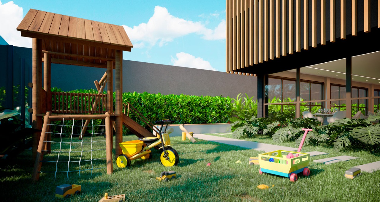 Apartamento 4 quartos ( 2 suítes ) para à venda em Madalena - Recife - Edifício Paço Deco - CTI imobiliaria: Playground 