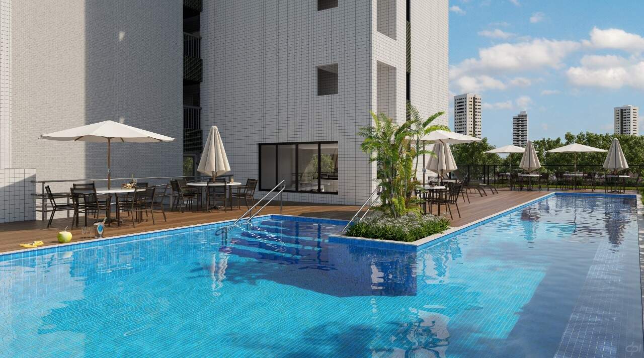 Apartamento 2 quartos ( 1 suíte ) para à venda em Iputinga - Recife - Edifício Praça dos Jatobás - CTI imobiliaria: Piscina 