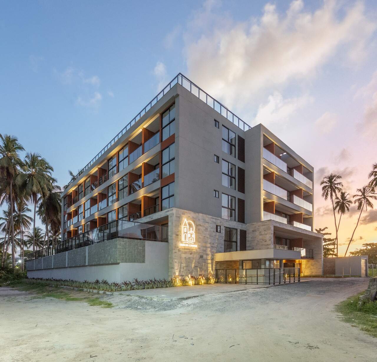 Apartamento 1 quarto ( ) para à venda em mar de campas - Tamandaré - Mar de Campas Beach Flat - CTI imobiliaria: Fachada