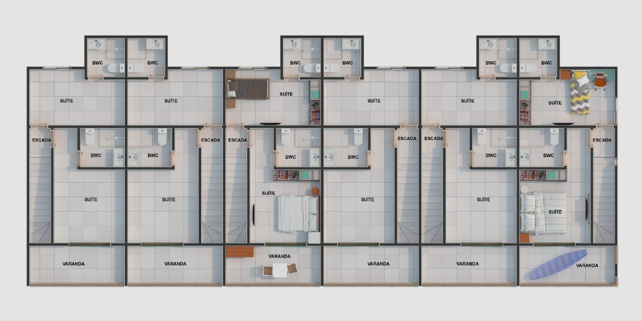 Apartamento Duplex 0 até 0 quartos ( 0 até 0 suítes ) para à venda em Cordeiro - Recife - Villa Elegance - CTI imobiliaria: Planta 