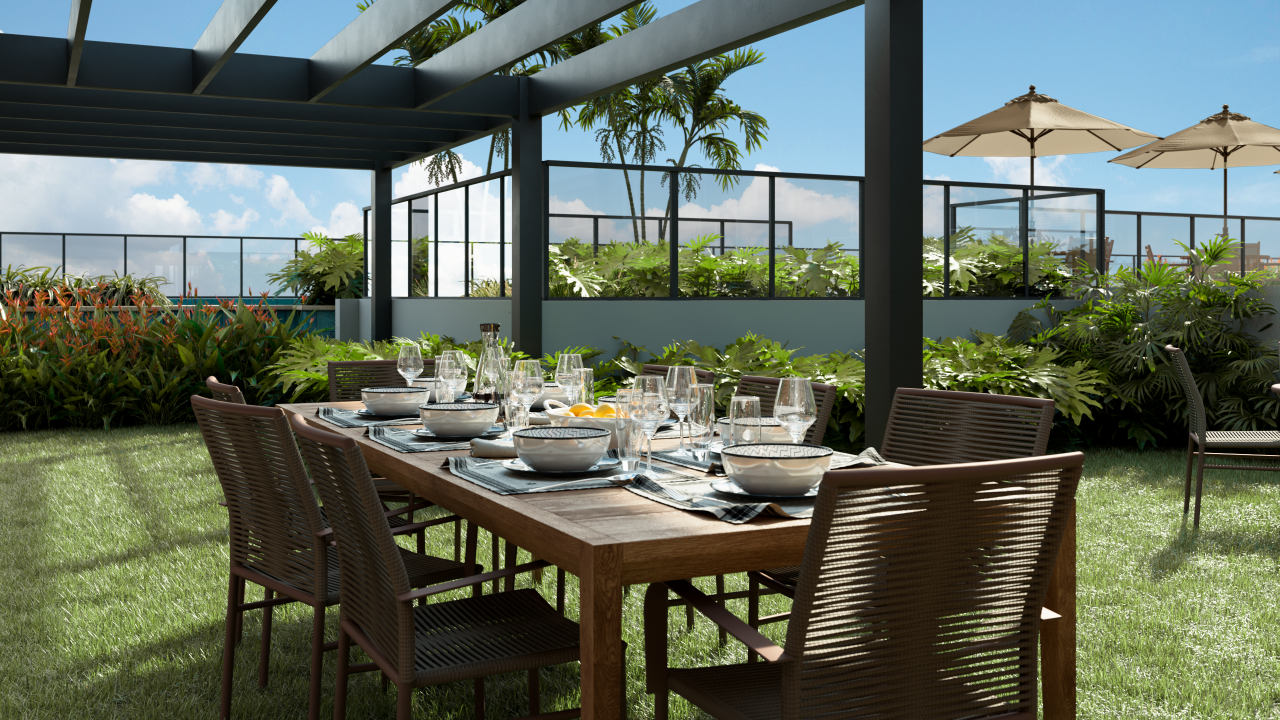 Apartamento 2 quartos ( 1 suíte ) para à venda em Imbiribeira - Recife - Pátio Solare - CTI imobiliaria: Gazebo Gourmet 