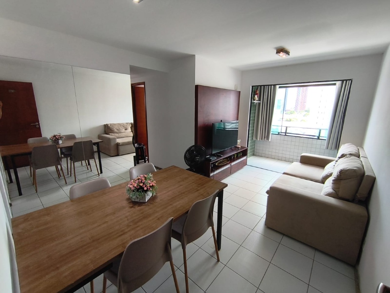 Apartamento 3 quartos ( 1 suíte ) para à venda em Madalena - Recife - Edifício Apolo - CTI imobiliaria: Sala 2 ambientes 