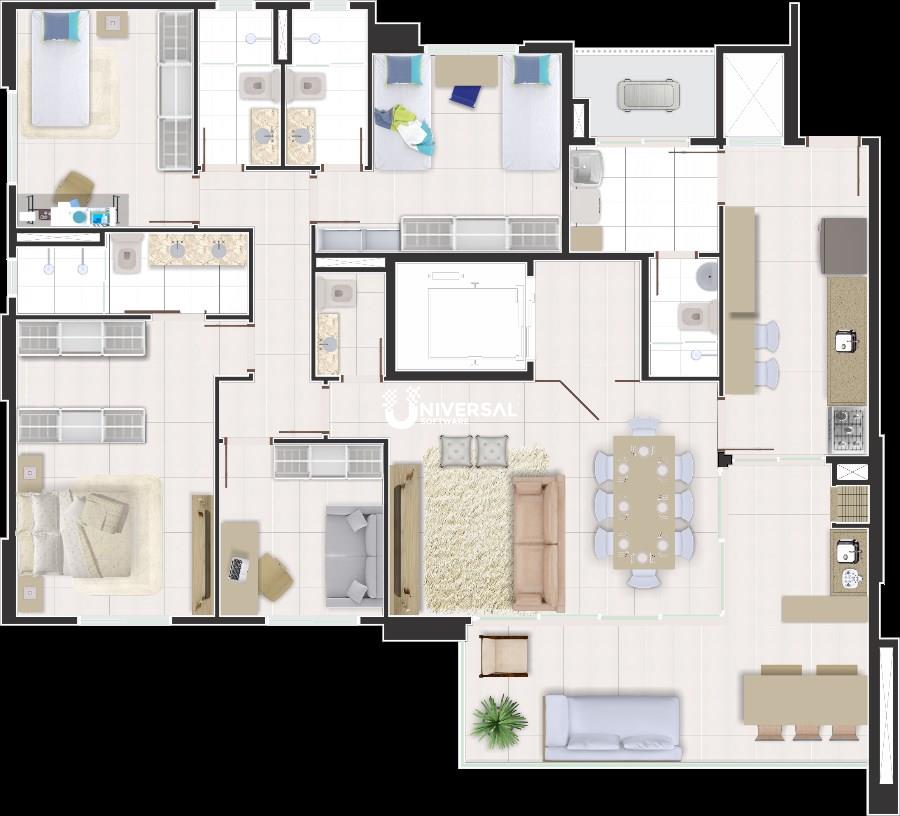 [Tipo] Planalto: Planta 1