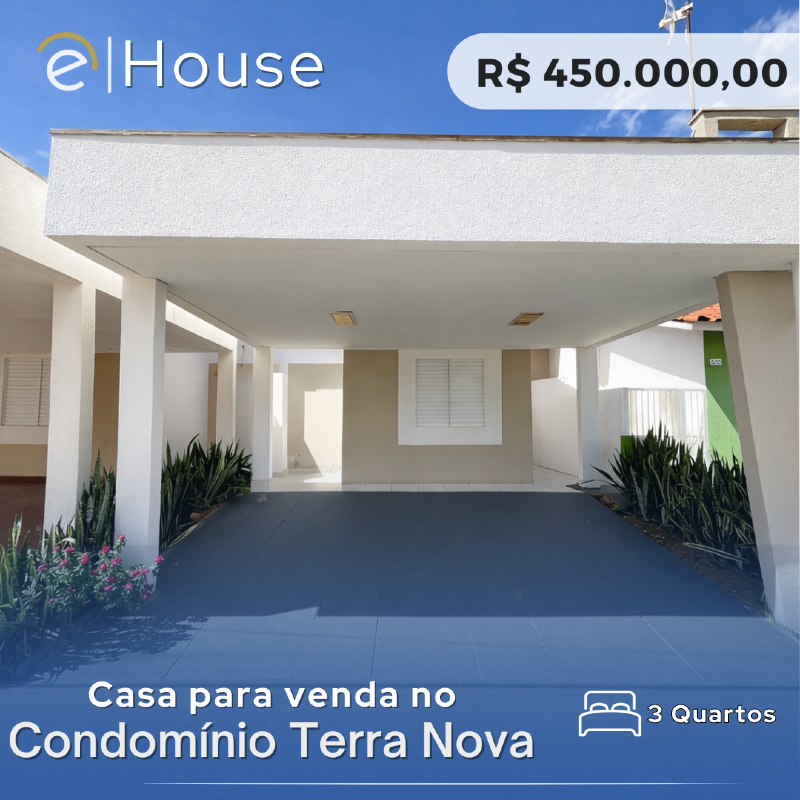 Casa à venda no Condomínio Terra Nova Rondonópolis: 