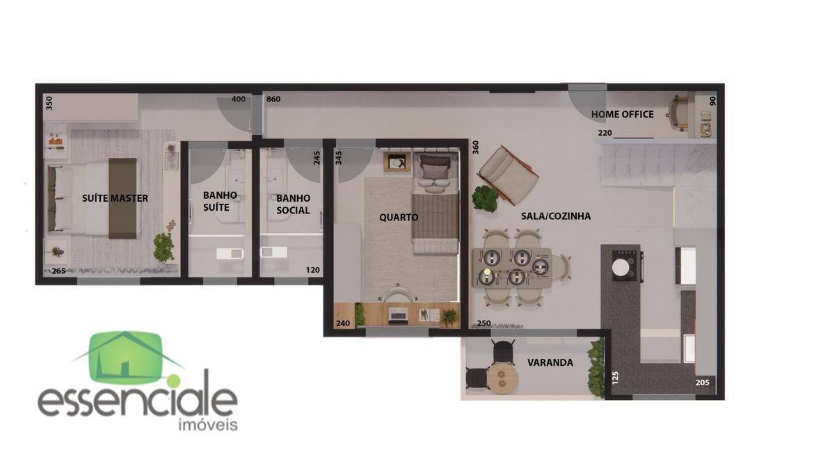 Cobertura, 2 quartos, 124 m² - Foto 10