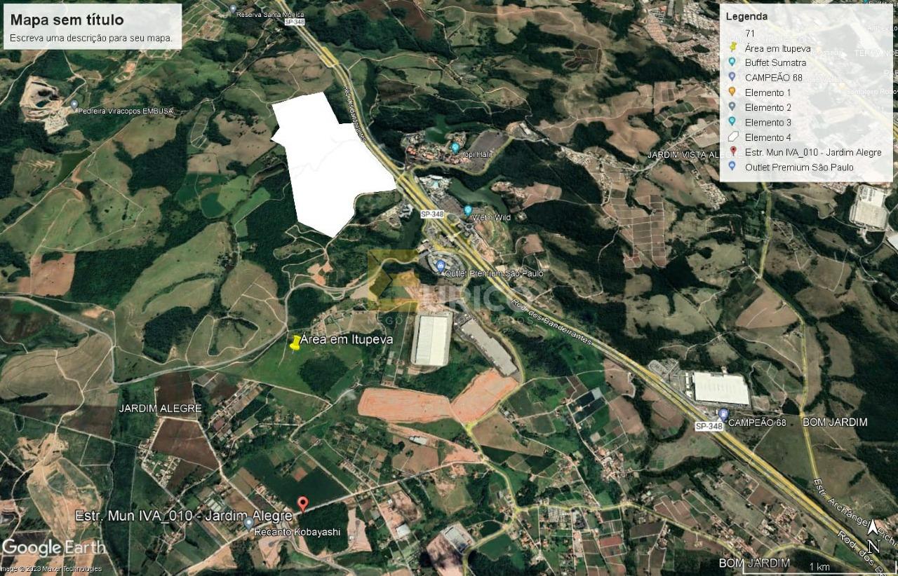 Área à venda no Bairro da Mina em Itupeva/SP: 