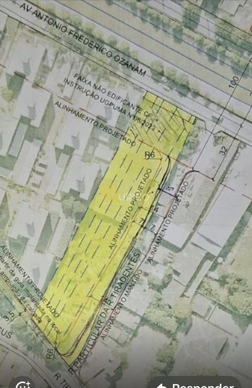 Área à venda no Vila Rio Branco em Jundiaí/SP: 