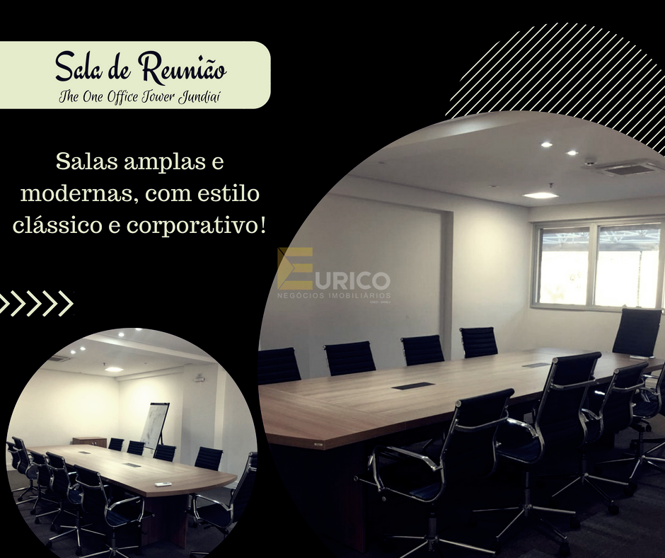 Sala à venda no Condomínio Edifício The one Office Tower em Jundiaí/SP: 