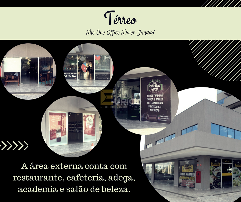 Sala à venda no Condomínio Edifício The one Office Tower em Jundiaí/SP: 