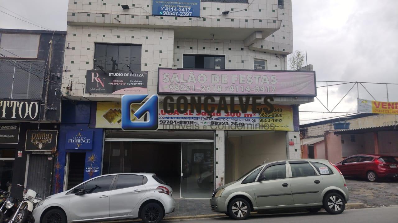 131695, Salão, para aluguel, para alugar, 8.500,00,Jardim Santo Antônio, Santo André,: 