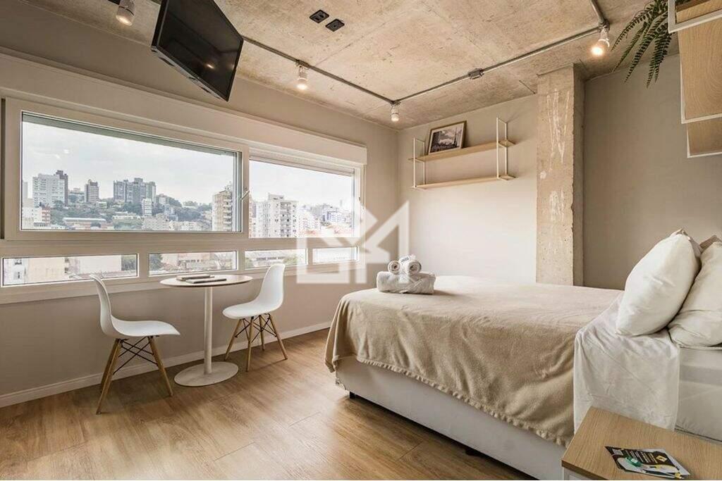 Apartamento com 1 quarto à venda, 27m² - Santa Cecília - Porto Alegre: 
