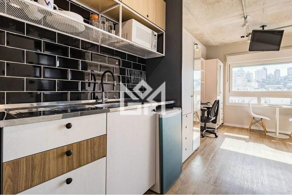 Apartamento com 1 quarto à venda, 27m² - Santa Cecília - Porto Alegre: 