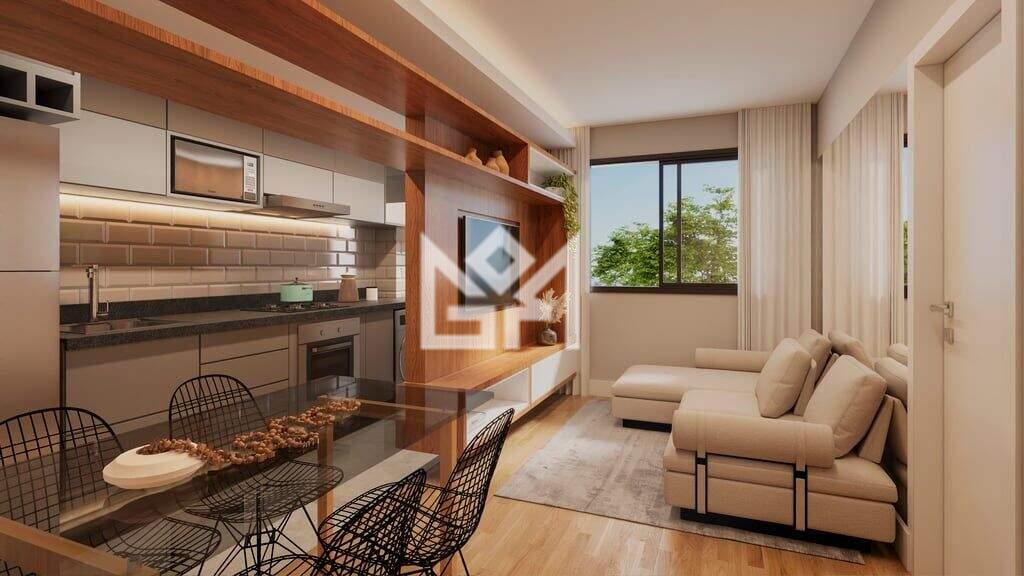 Apartamento com 1 quarto à venda, 31,27m² - Vila Nova - Porto Alegre: 