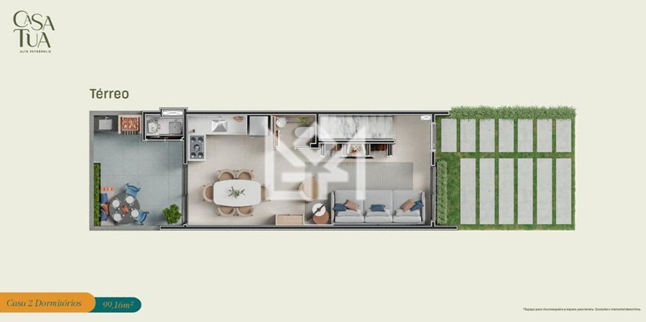 Casa com 2 quartos à venda, 99m² - Morro Santana - Porto Alegre: 