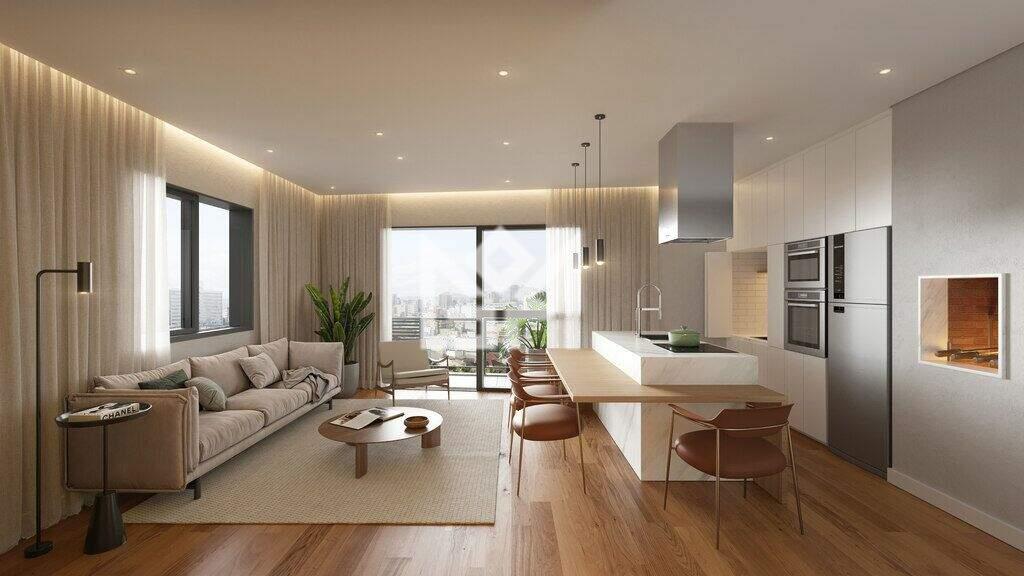 Apartamento com 1 quarto à venda, 51,51m² - Boa Vista - Porto Alegre: 