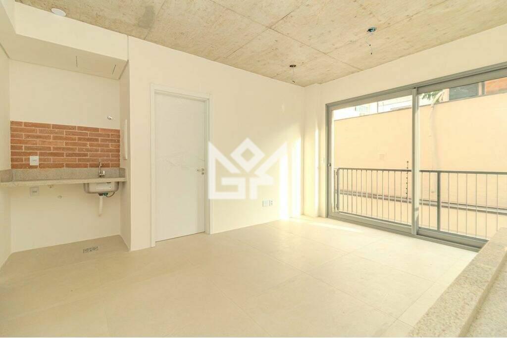 Apartamento com 1 quarto à venda, 37m² - Farroupilha - Porto Alegre: 