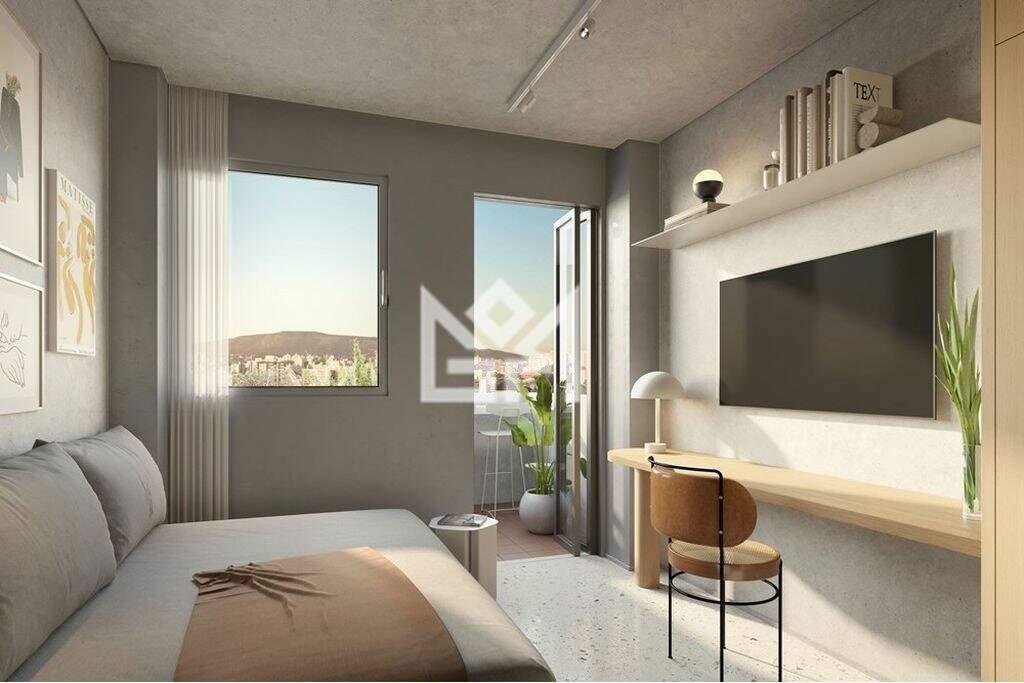 Apartamento com 1 quarto à venda, 20m² - Menino Deus - Porto Alegre: 