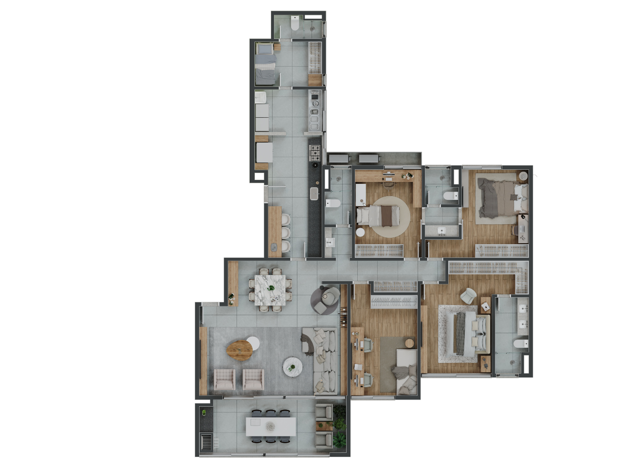 Apartamento, 3 quartos, 94 m² - Foto 15