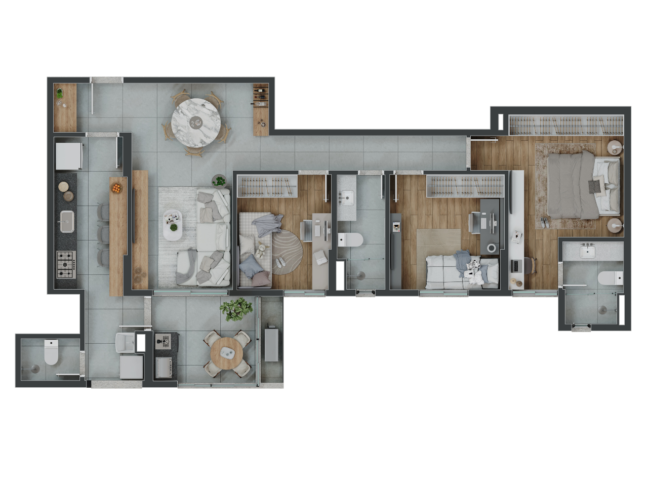 Apartamento, 3 quartos, 94 m² - Foto 19