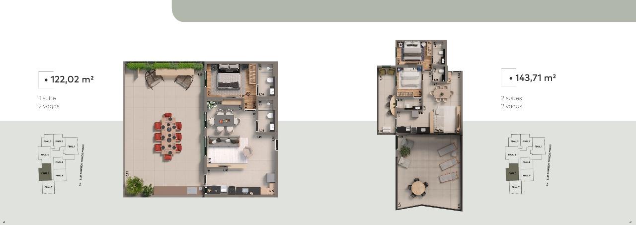 Apartamento para à venda no Vila do Golf na cidade de Ribeirão Preto: 