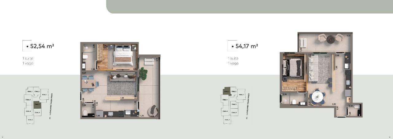 Apartamento para à venda no Vila do Golf na cidade de Ribeirão Preto: 