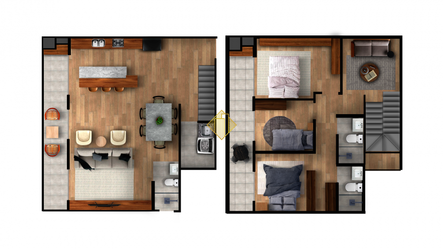 Apartamento à venda no Coqueiral: 