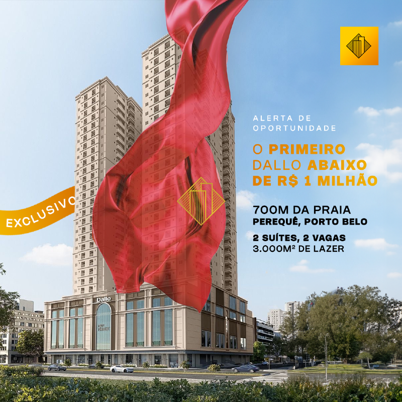 Apartamento à venda no Balneário Perequê: 