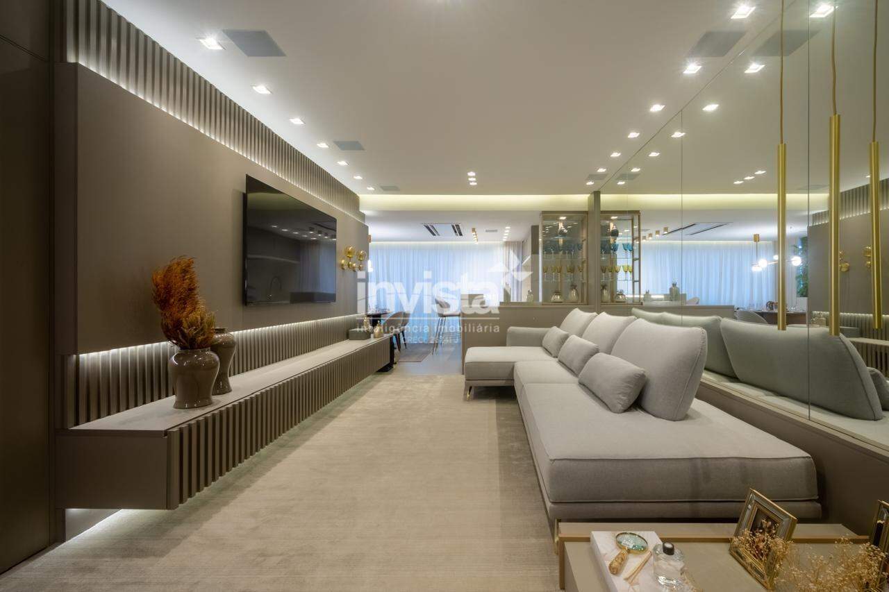 C&oacute;digo: 11152 R$ 3.300.000,00 Apartamento &agrave; venda no bairro Aparecida 151 m&sup2; 3 quartos 2 vagas - Santos