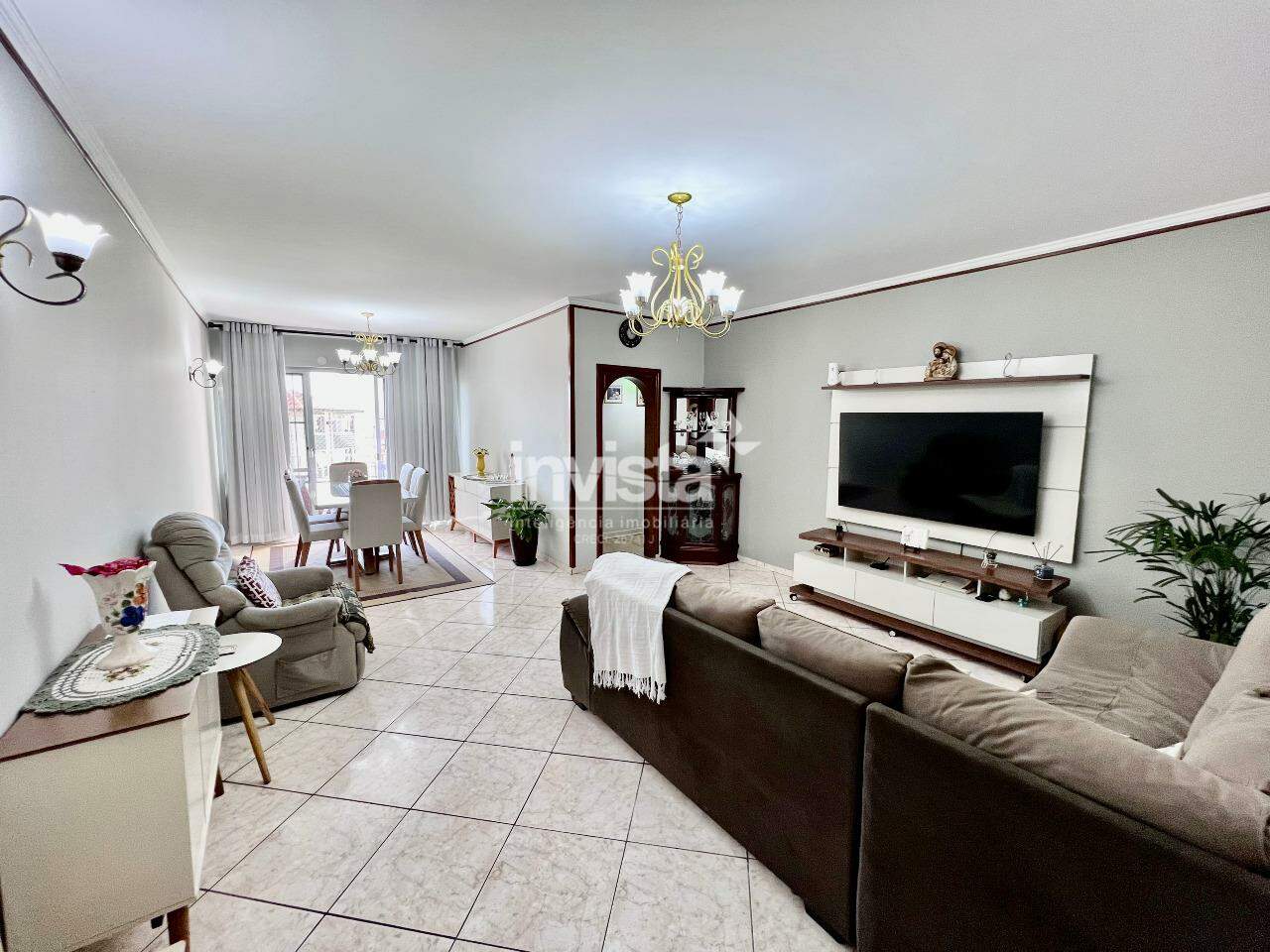 C&oacute;digo: 12057 R$ 690.000,00 Apartamento &agrave; venda no bairro Boqueir&atilde;o 137 m&sup2; 3 quartos 1 vaga - Santos