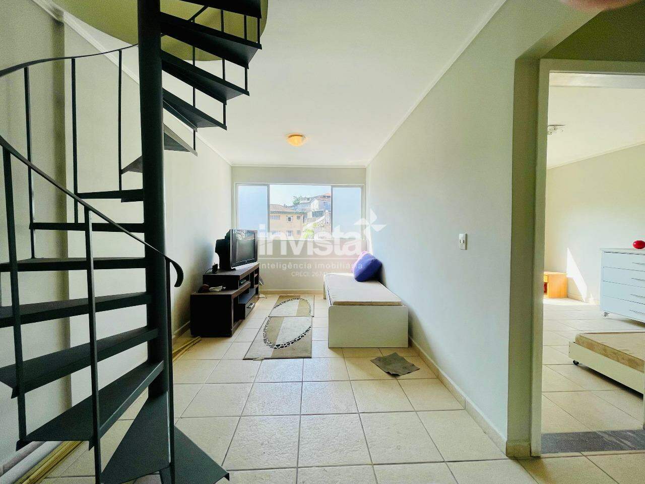 C&oacute;digo: 14547 R$ 585.000,00 Cobertura &agrave; venda no bairro Jos&eacute; Menino 105 m&sup2; 1 quarto 1 vaga - Santos