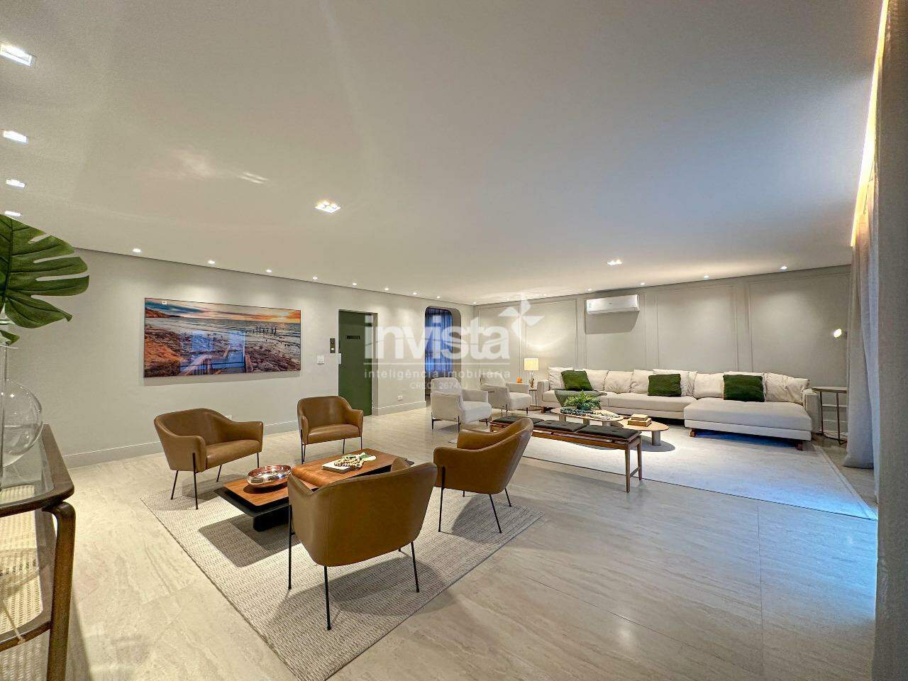 C&oacute;digo: 14757 R$ 2.800.000,00 Apartamento &agrave; venda no bairro Gonzaga 257 m&sup2; 3 quartos 2 vagas - Santos