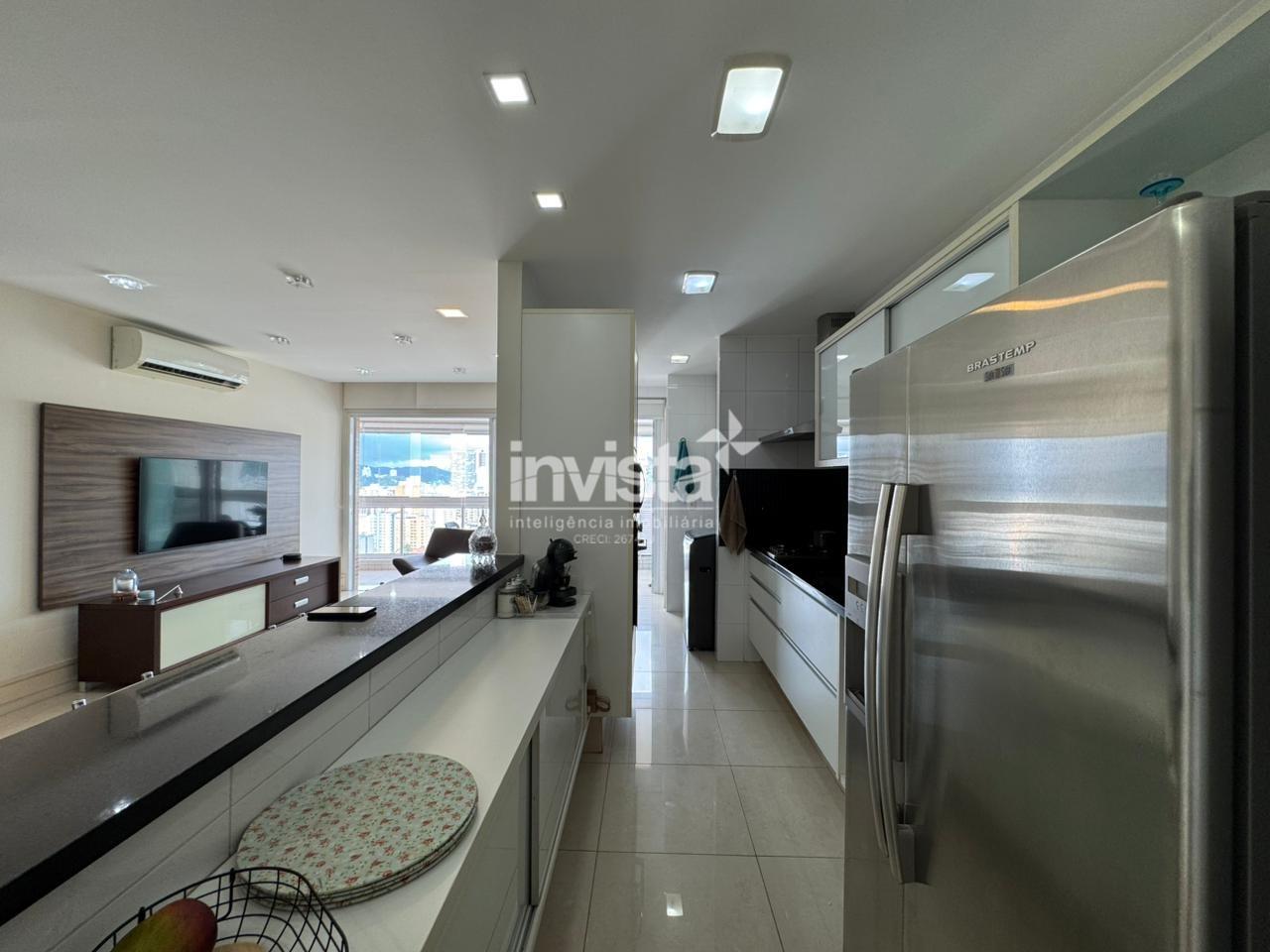 Apartamento &agrave; venda no bairro Gonzaga - Santos