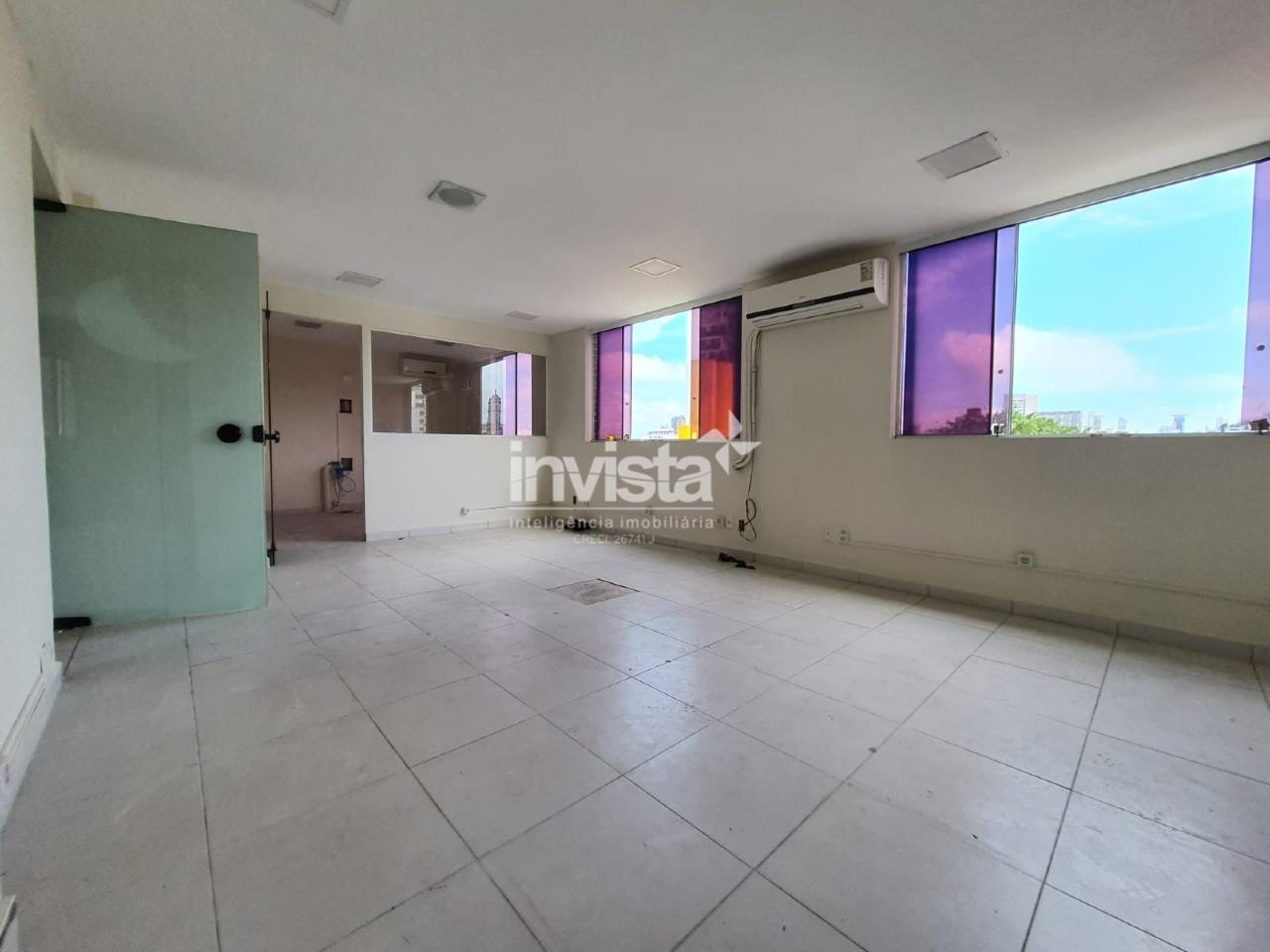 C&oacute;digo: 15778 R$ 2.600,00 Sala Comercial para alugar no bairro Vila Mathias 46 m&sup2; 0 quartos 1 vaga - Santos