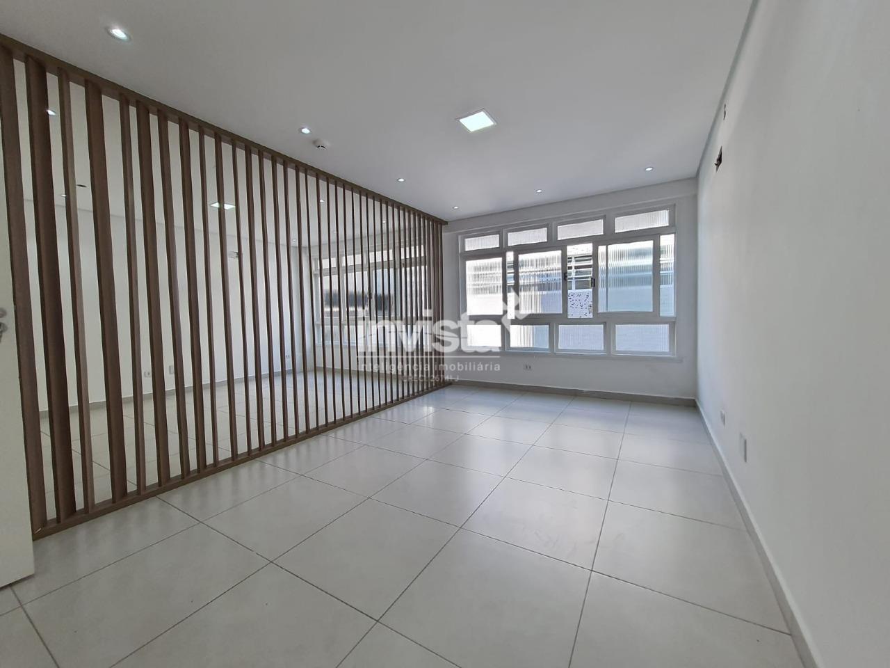 C&oacute;digo: 16450 R$ 3.000,00 Sala Comercial para alugar no bairro Gonzaga 90 m&sup2; 0 quartos 0 vagas - Santos