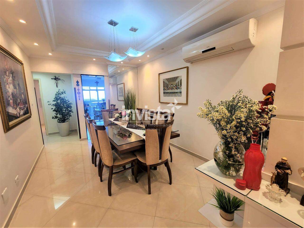 C&oacute;digo: 17546 R$ 920.000,00 Apartamento &agrave; venda no bairro Pomp&eacute;ia 115 m&sup2; 2 quartos 1 vaga - Santos