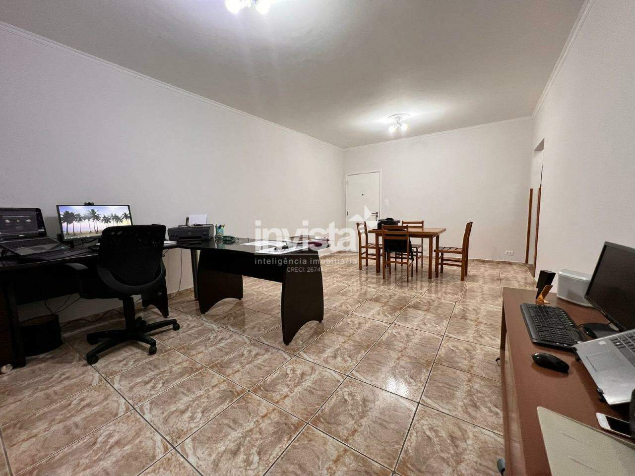 C&oacute;digo: 17924 R$ 550.000,00 Apartamento &agrave; venda no bairro Encruzilhada 130 m&sup2; 3 quartos 1 vaga - Santos