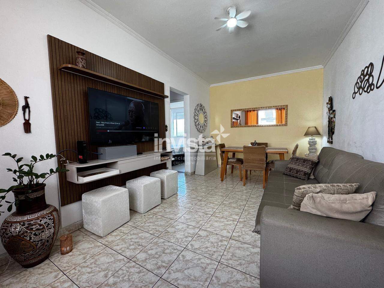 C&oacute;digo: 18070 R$ 550.000,00 Apartamento &agrave; venda no bairro Macuco 90 m&sup2; 2 quartos 1 vaga - Santos