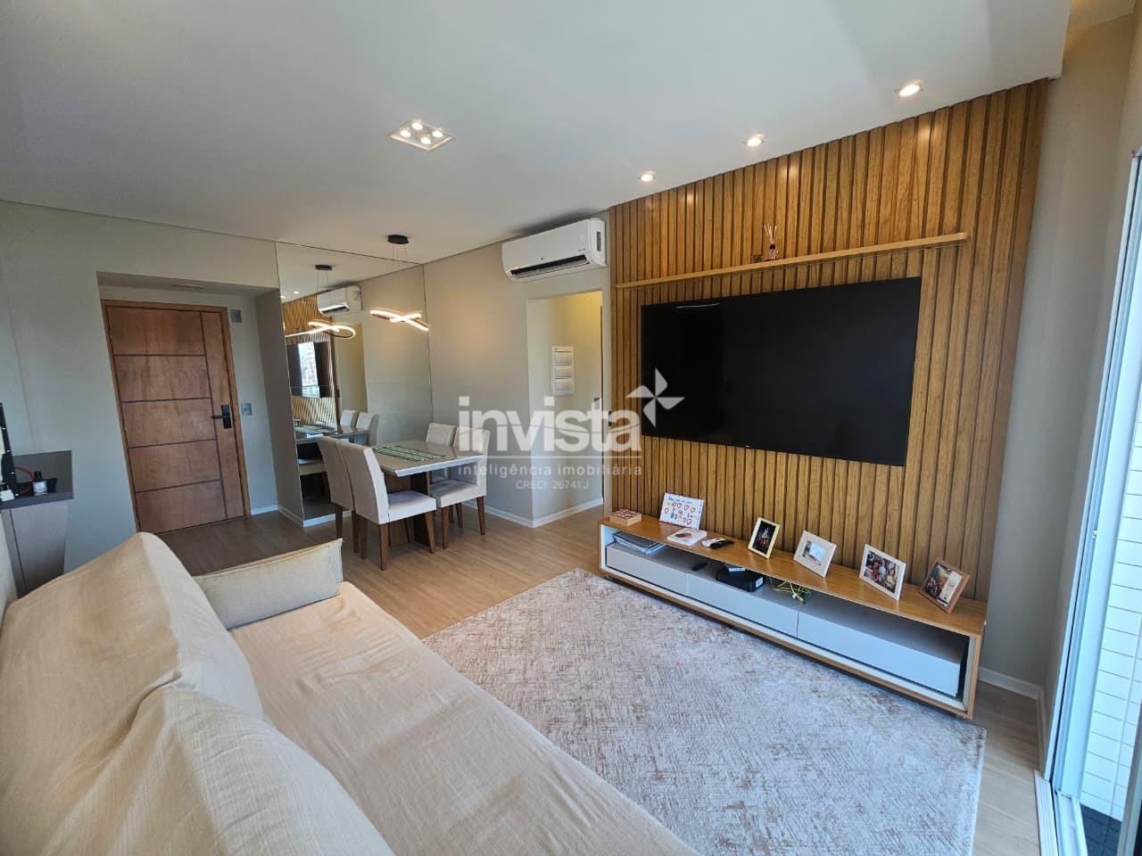 C&oacute;digo: 18454 R$ 850.000,00 Apartamento &agrave; venda no bairro Ponta da Praia 73 m&sup2; 2 quartos 1 vaga - Santos