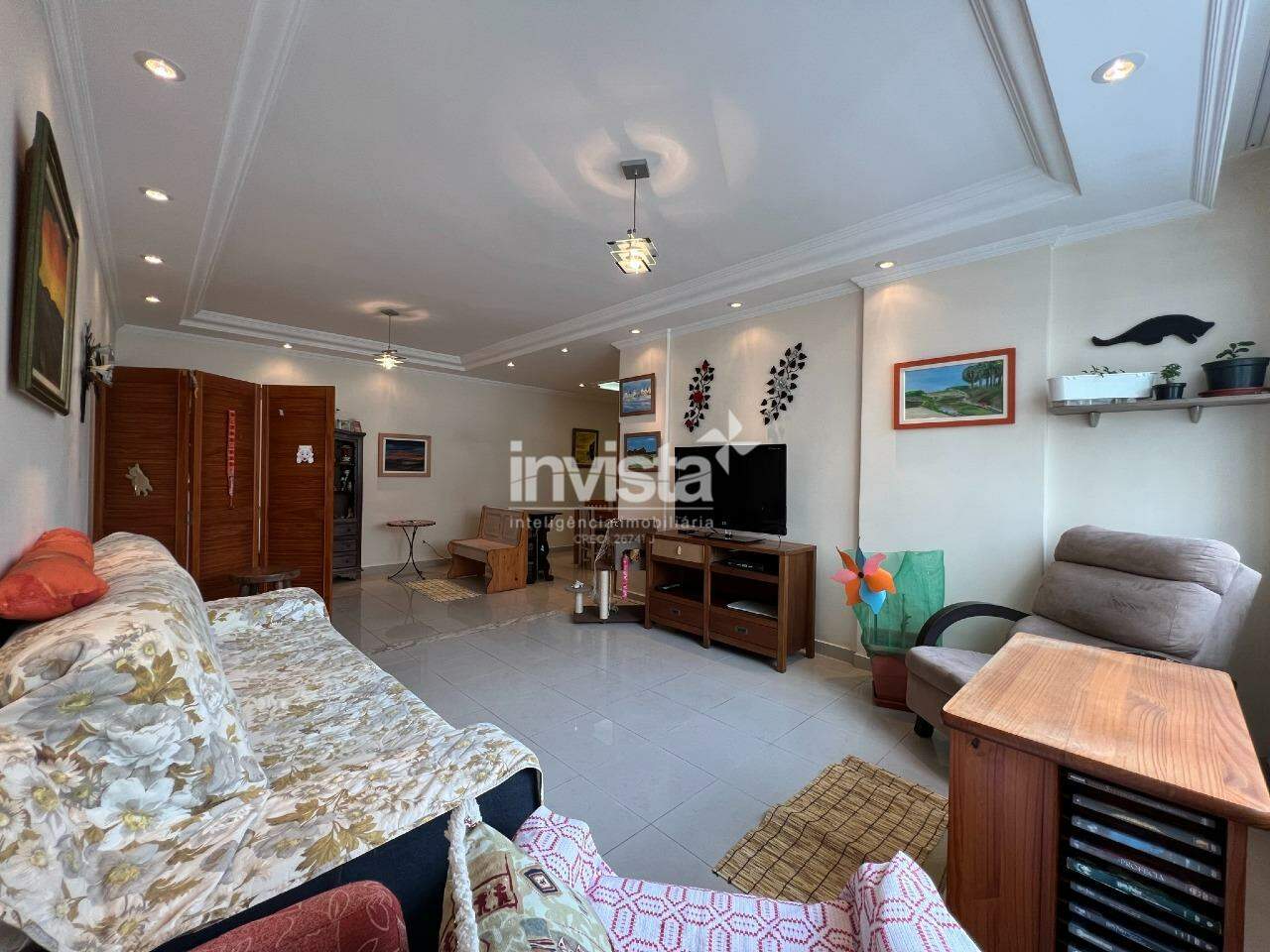 C&oacute;digo: 18609 R$ 700.000,00 Apartamento &agrave; venda no bairro Campo Grande 139 m&sup2; 3 quartos 1 vaga - Santos