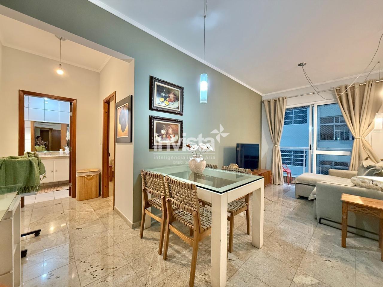 C&oacute;digo: 18747 R$ 700.000,00 Apartamento &agrave; venda no bairro Gonzaga 55 m&sup2; 1 quarto 1 vaga - Santos