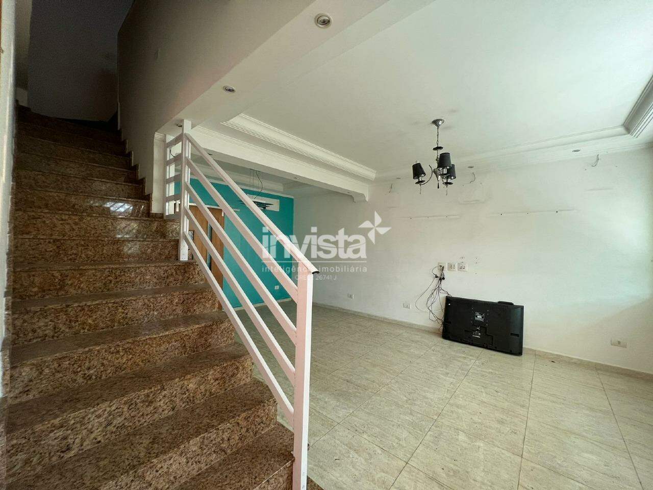 Casa Geminada &agrave; venda no bairro Boqueir&atilde;o - Santos