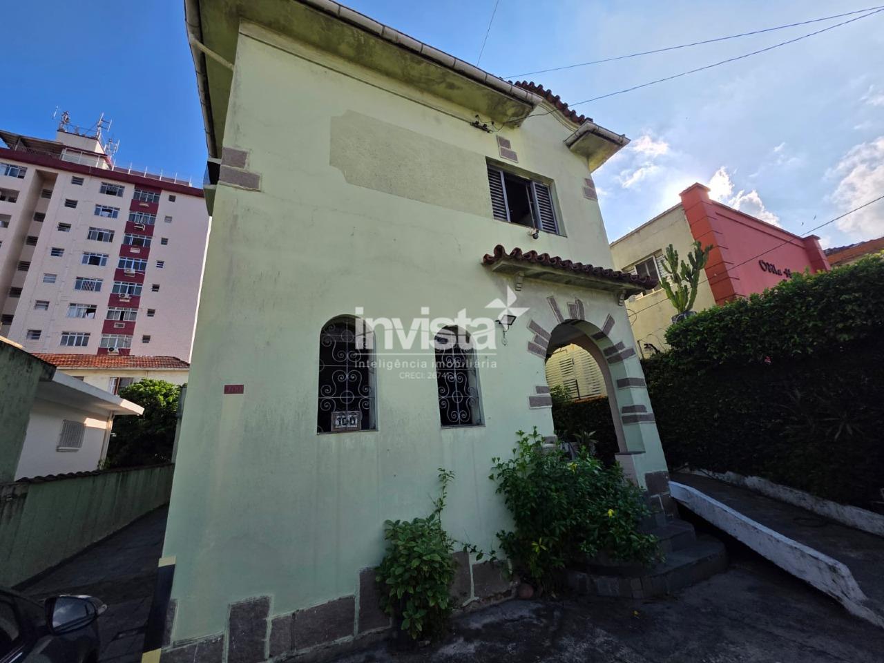 C&oacute;digo: 20013 R$ 3.050.000,00 Casa &agrave; venda no bairro Boqueir&atilde;o 330 m&sup2; 8 quartos 5 vagas - Santos