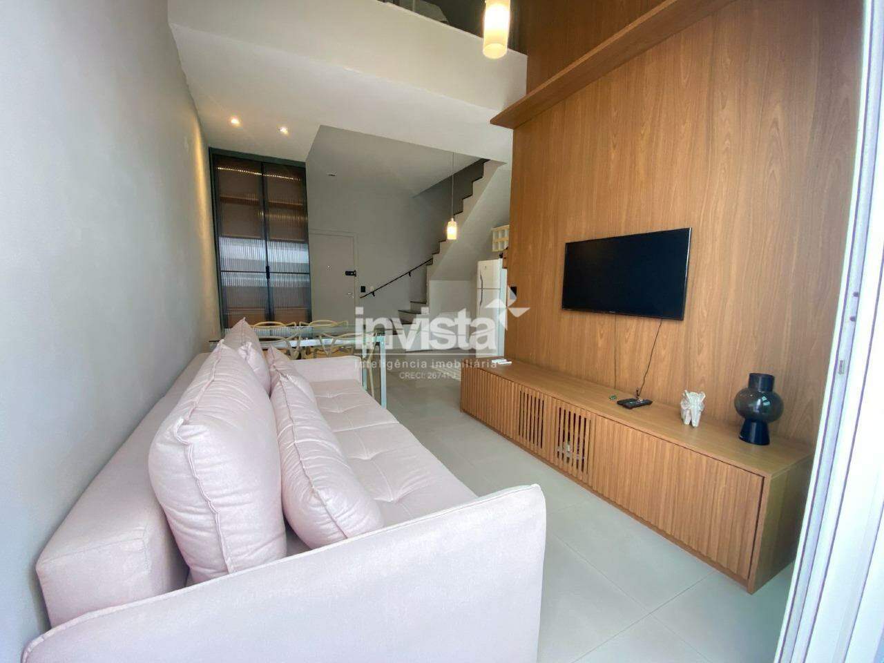 C&oacute;digo: 20392 R$ 700.000,00 Loft &agrave; venda no bairro Gonzaga 69 m&sup2; 1 quarto 1 vaga - Santos