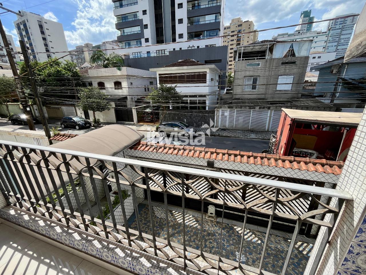 C&oacute;digo: 20754 R$ 4.500,00 Apartamento para alugar no bairro Ponta da Praia 150 m&sup2; 3 quartos 1 vaga - Santos
